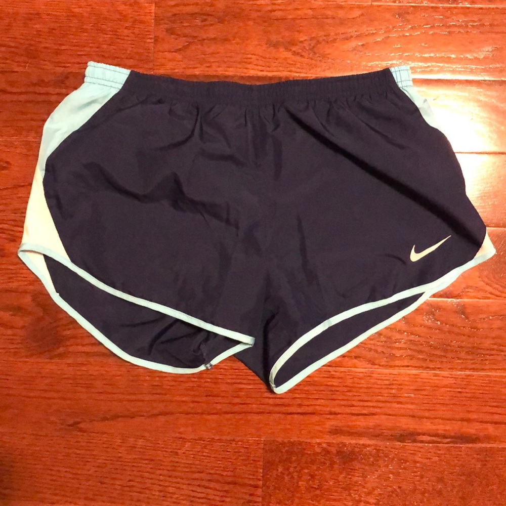 Blue nike shorts